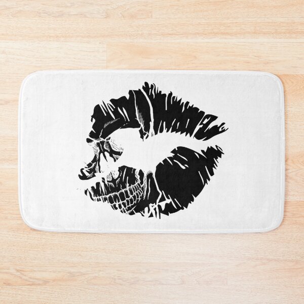 Item preview, Lip Skull Print Kiss designed and sold by HolyWater SHOP.