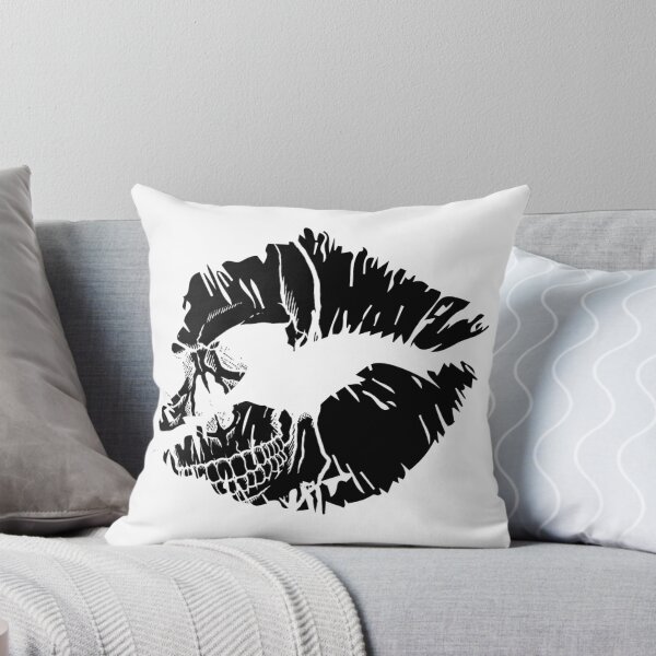 Item preview, Lip Skull Print Kiss designed and sold by HolyWater SHOP.