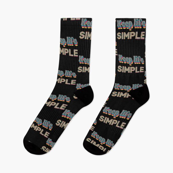Item preview, Keep life simple - Retro colors designed and sold by SalxSal.