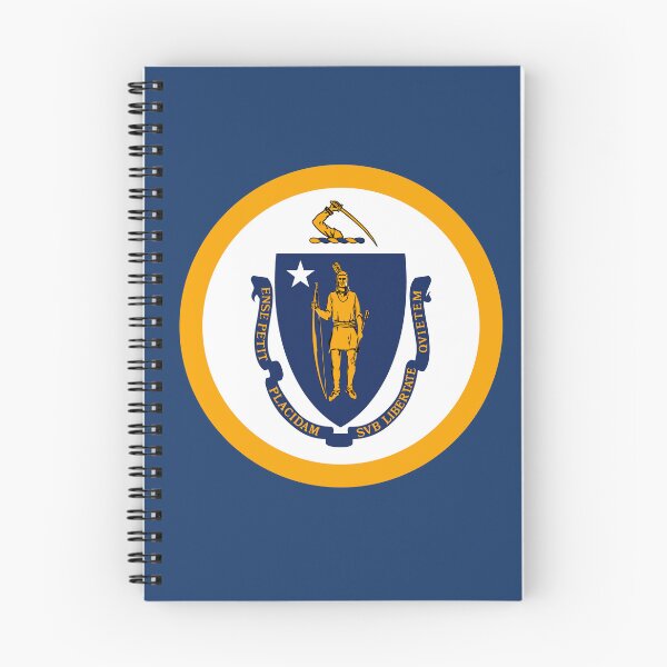 Item preview, Massachusetts State Flag Emblem designed and sold by TwoTenDesign.