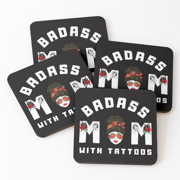 Item preview, Badass mom with tattoos designed and sold by Fitandstylish.