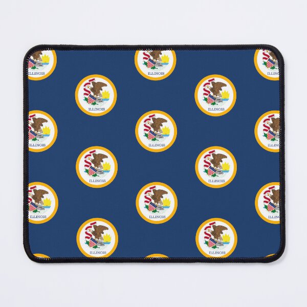 Item preview, Illinois State Flag Emblem designed and sold by TwoTenDesign.