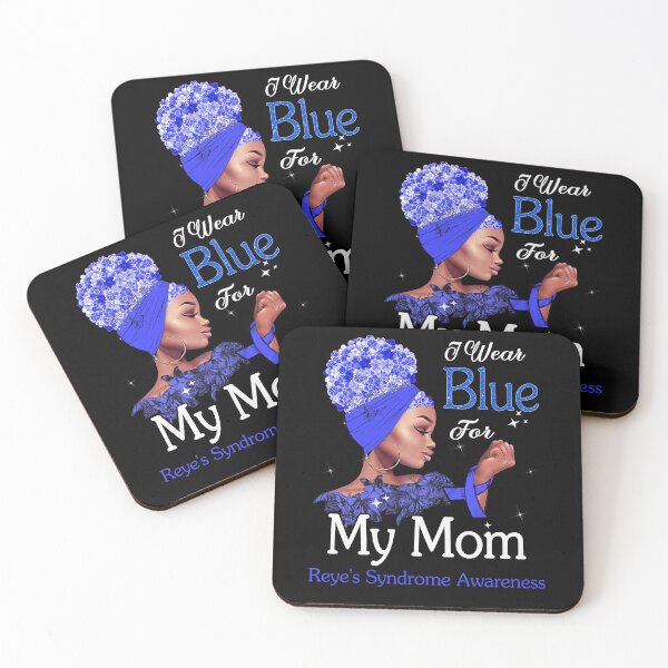 Item preview, Reye's Syndrome Awareness Black Girl I Wear Blue For My Mom designed and sold by tenjun16.