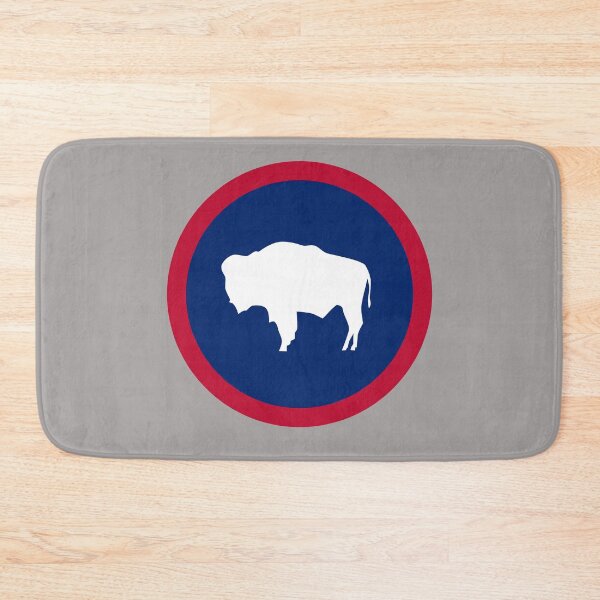 Item preview, Wyoming State Flag Emblem designed and sold by TwoTenDesign.