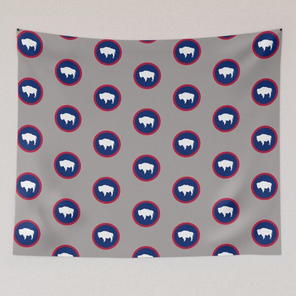 Item preview, Wyoming State Flag Emblem designed and sold by TwoTenDesign.