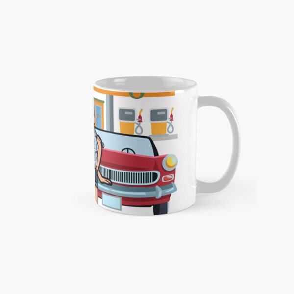 Vintage 80s Auto Car - Coffee Travel No Spill Mug - St. Paul