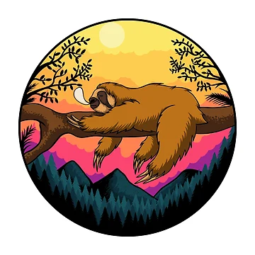 Artwork thumbnail, Sloth Stack by texturelux