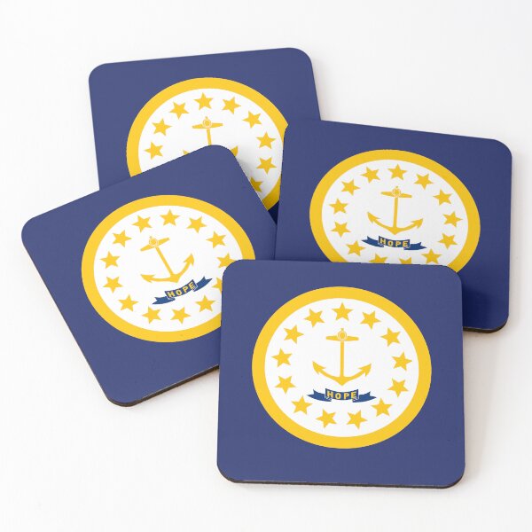 Item preview, Rhode Island State Flag Emblem designed and sold by TwoTenDesign.