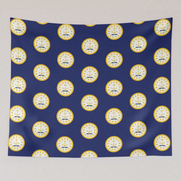 Item preview, Rhode Island State Flag Emblem designed and sold by TwoTenDesign.