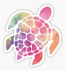 Aquarell Meeresschildkröte Sticker
