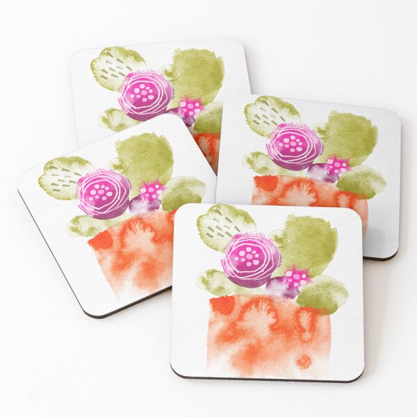 Item preview, Colorful Succulents blooming designed and sold by Safarichic.