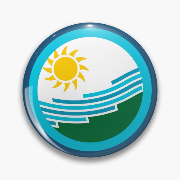 Item preview, Spokane Washington City Flag Emblem designed and sold by TwoTenDesign.