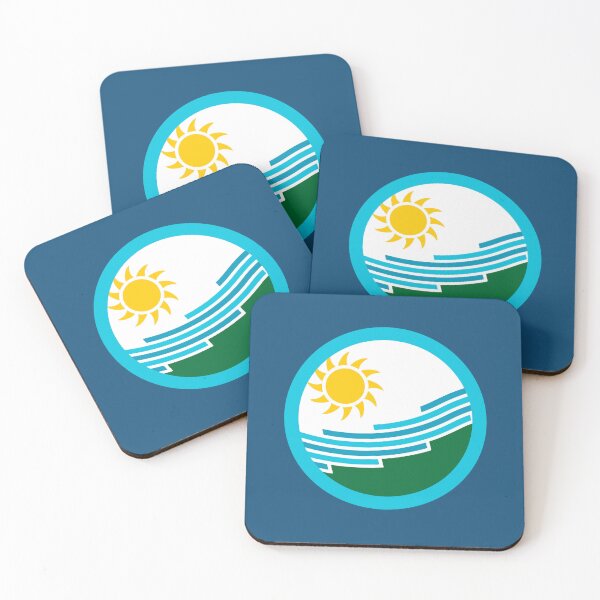 Item preview, Spokane Washington City Flag Emblem designed and sold by TwoTenDesign.