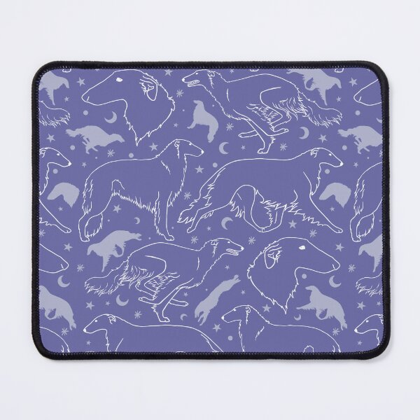 Item preview, Very Peri Borzoi Pattern designed and sold by Spinyflowerart.