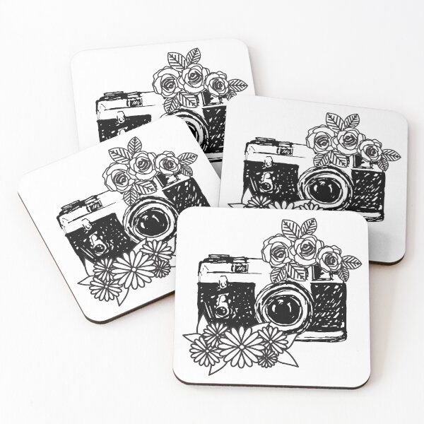 Item preview, Floral Camera designed and sold by HolyWater SHOP.