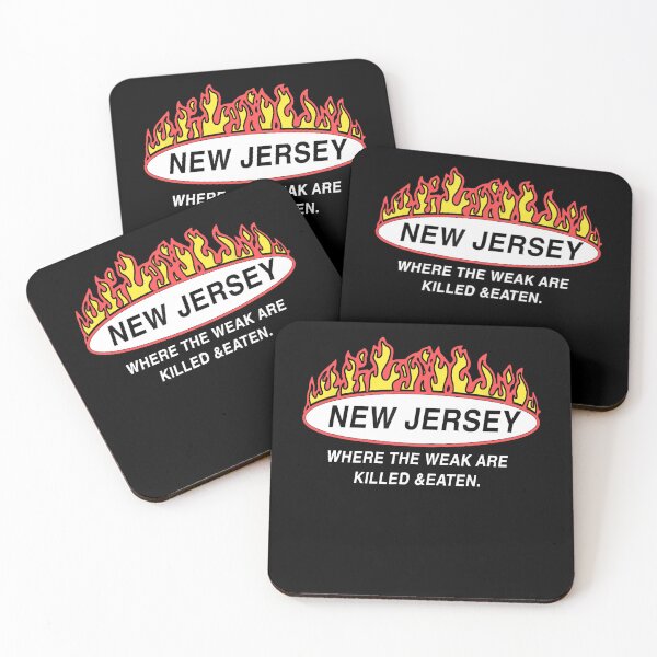 Item preview, New Jersey Where The Weak Are Ki.l.led And Eaten designed and sold by TimHackl.