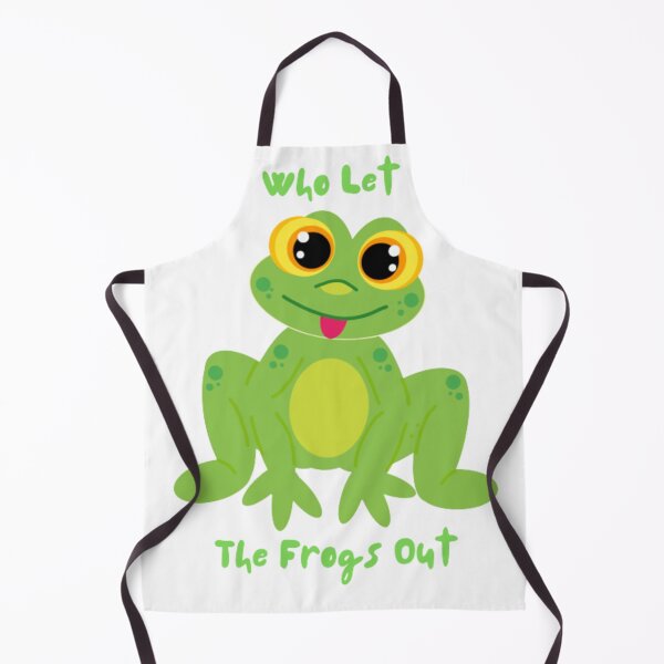 Item preview, Who Let The Frogs Out Funny Frog Lovers designed and sold by Vintage Vibe Studio.