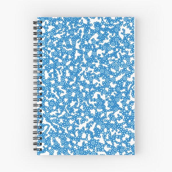 Item preview, Composition Notebook Blue Pattern designed and sold by Pierre Bernard Jr.
