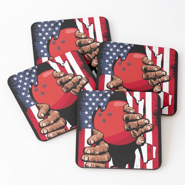 Item preview, American Flag Bowling Inside Me Patriotic Bowler Bowling Player 4th of July designed and sold by grinta2021.