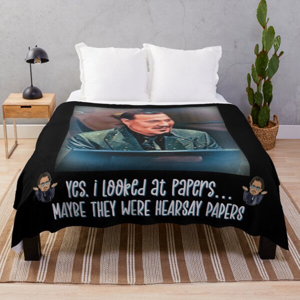 Item preview, Justice for Johnny Depp Trial Meme - Hearsay Papers designed and sold by MunsyArt.