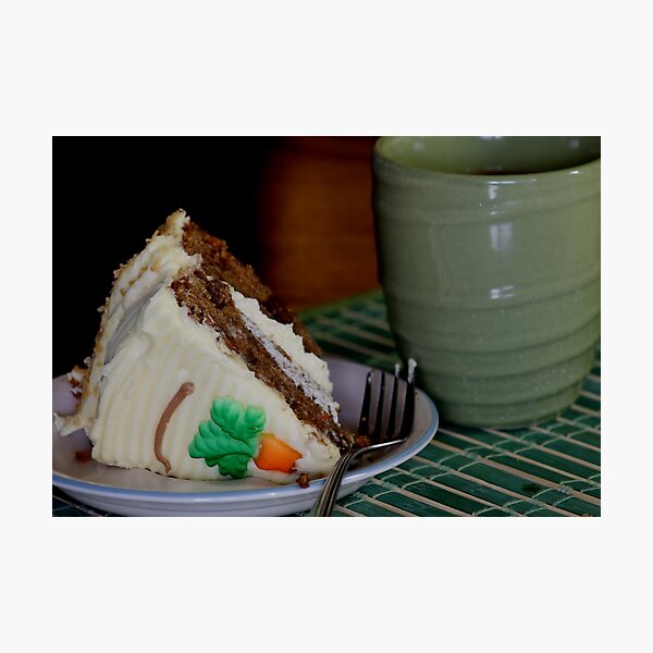 Carrot Cake Photographic Print