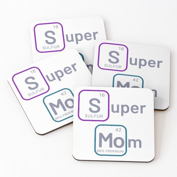 Item preview, Super Science Mom Elements in Color designed and sold by Sci-Art-Cafe.