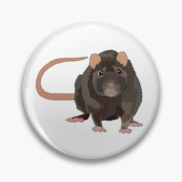 Item preview, Pet Grey Cute Rat or Mouse  designed and sold by roleydesigns.