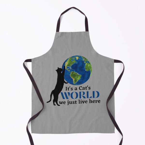 Item preview, It's a Cat's WORLD we just live here. New MamaNeea Graphic designed and sold by MamaNeeaDesigns.