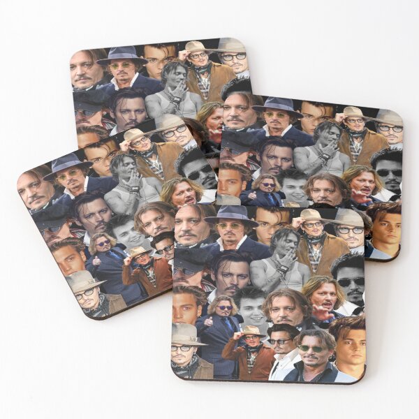 Artikelvorschau, Johnny Depp Fotocollage entworfen und verkauft von T-shirtakStore.
