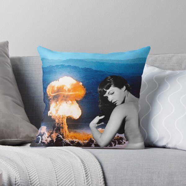 Boom. Throw Pillow
