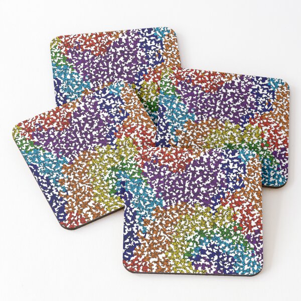 Item preview, Composition Notebook Rainbow Pattern designed and sold by Pierre Bernard Jr.