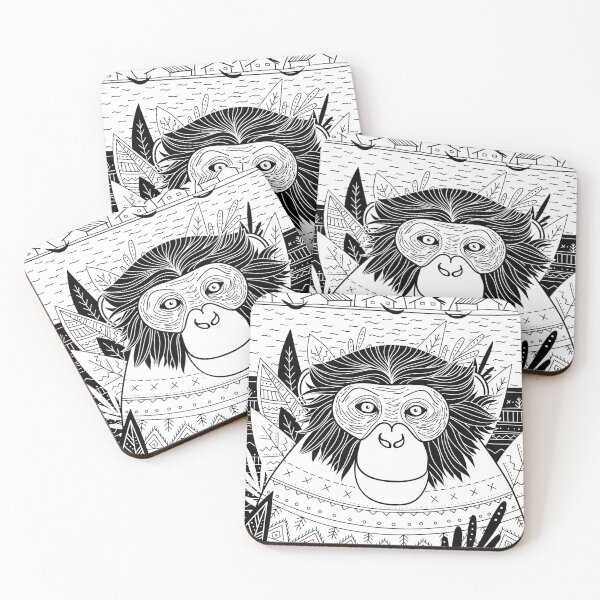 Item preview, Bonobo designed and sold by Yuliia Bahniuk.