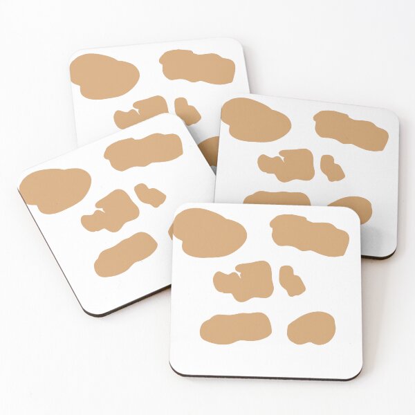 Item preview, Brown Cow Animal Print with white color designed and sold by khulisara246.