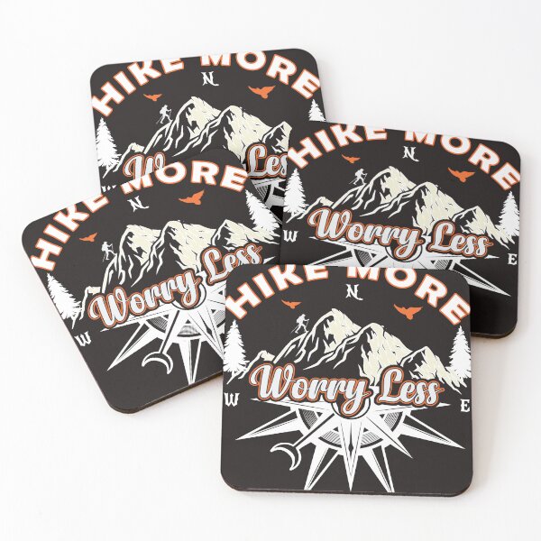 Item preview, Hike More Worry Less designed and sold by RED FIR.