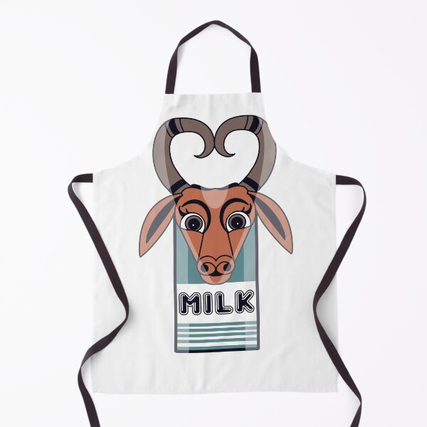 Item preview, Cute cow with a glass of milk designed and sold by Shailendra Singh.