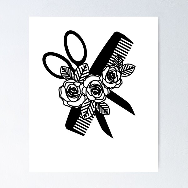 Item preview, Hair Stylist Floral designed and sold by HolyWater SHOP.