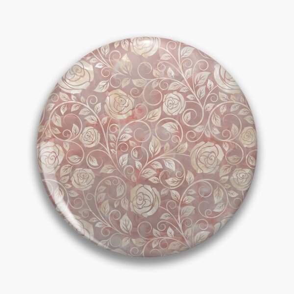Item preview, Rose Quartz Stone Floral Watercolor designed and sold by Orianah.
