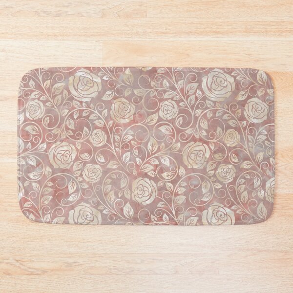 Item preview, Rose Quartz Stone Floral Watercolor designed and sold by Orianah.