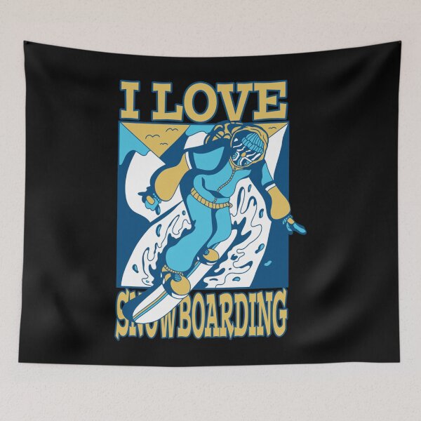 Item preview, I Love Snowboarding - Sports Classic . designed and sold by fringssghear.