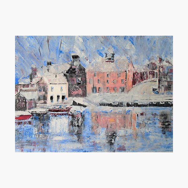 The harbour, Lerwick Photographic Print
