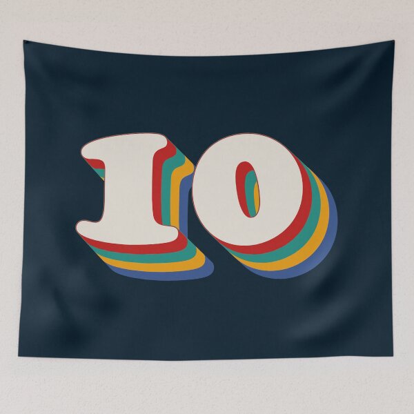 Item preview, Number 10 designed and sold by Texterns.