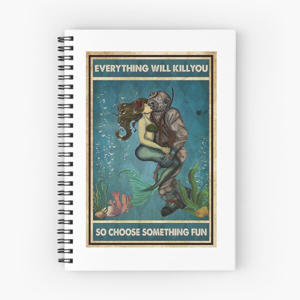 Item preview, Elige algo divertido: sirena y buceo designed and sold by RobeLan.