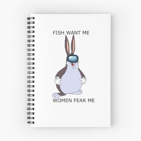 Item preview, Big Chungus Fish Want Me T-Shirt designed and sold by amogusman.