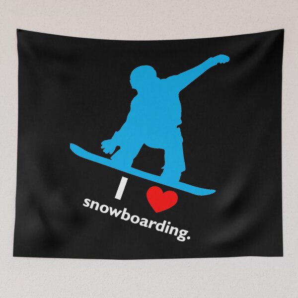 Item preview, I love snowboarding Winter Fun  Classic . designed and sold by fringssghear.