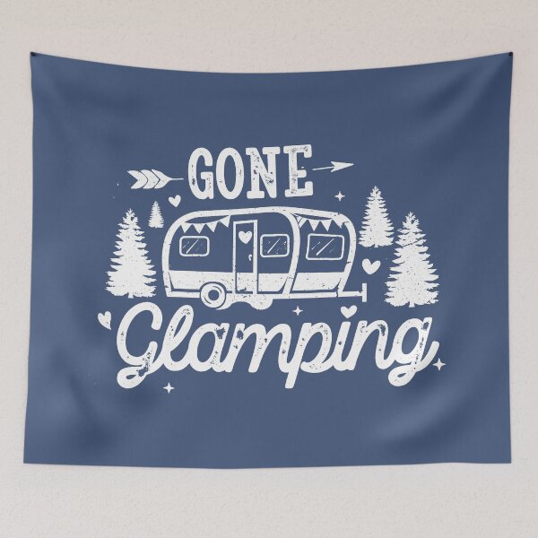 Item preview, GONE GLAMPING designed and sold by pineappledrippd.