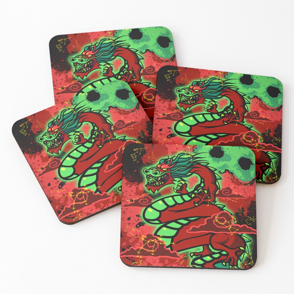 Item preview, Coasters (Set of 4) designed and sold by JavaWolfDesign.