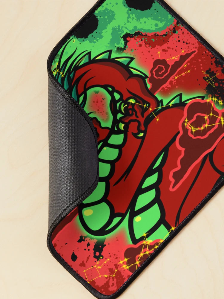 Thumbnail 2 of 5, Mouse Pad, Red Dragon designed and sold by JavaWolfDesign.