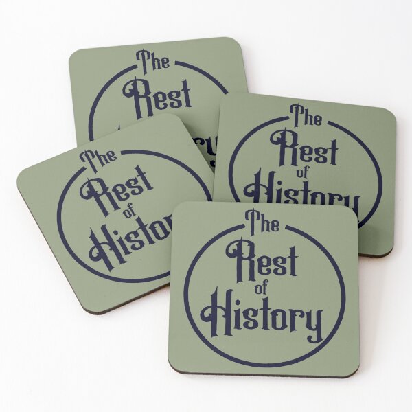Item preview, The Rest of History Podcast Logo designed and sold by restofhistory.