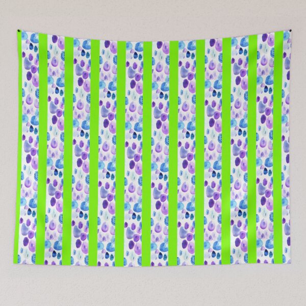 Item preview, Green and blue striped vertical designed and sold by lausn.