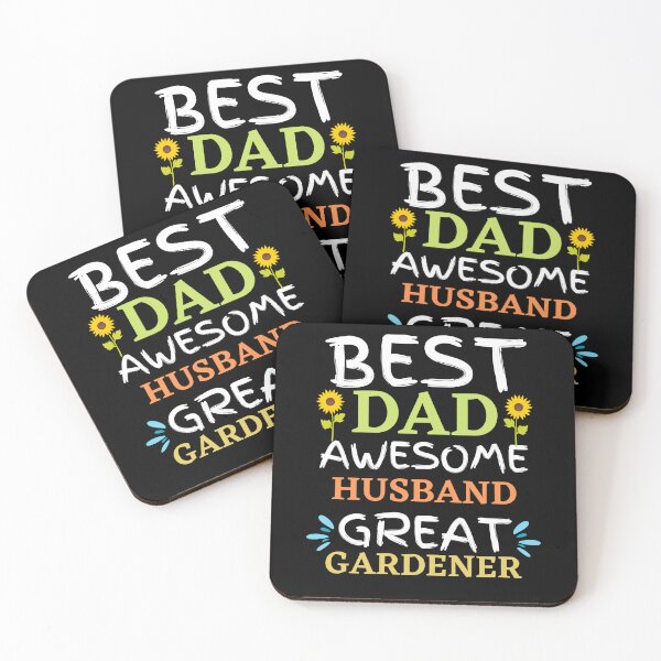 Item preview, Best dad Awesome Husband Great Gardener Gift designed and sold by Zilch-o.